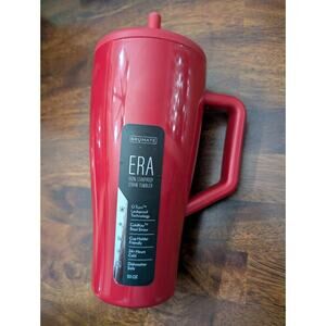 BrüMate ERA 30oz Maraschino Leakproof Straw Tumbler with Handle Dishwasher Safe